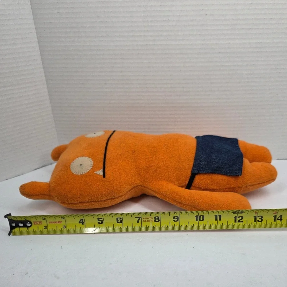 Wage Orange Uglydoll OX Plush‎ Toy Denim Apron Big Head Soft Stuffed Kid Toy